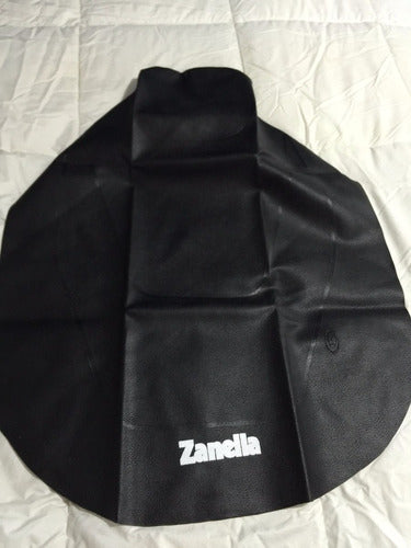 Zanella RX 125 Black Upholstered Original Type Seat Cover 1
