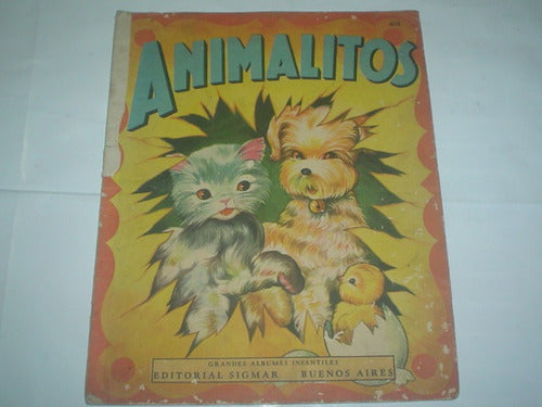 Animalitos Editorial Sigmar Infantil Kraft Perritos  1954 0