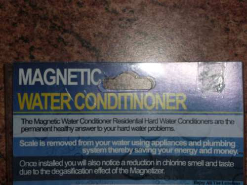 Water Purifier Anti-Limescale Ionizer with Magnets - Imported Mag 1