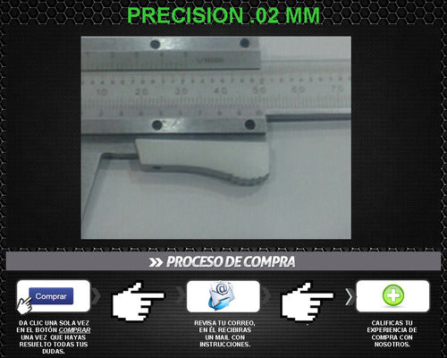 Guiller Double Reading Caliper - Metric and Inch 150mm 4