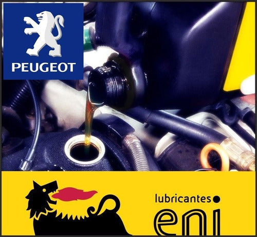 Peugeot Cambio De Aceite 5w 40 Eni Y Filtro 1