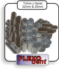 100 Tubos Con Tapa De 25x90 Y 22x120 Con Tapa Flexible. 0