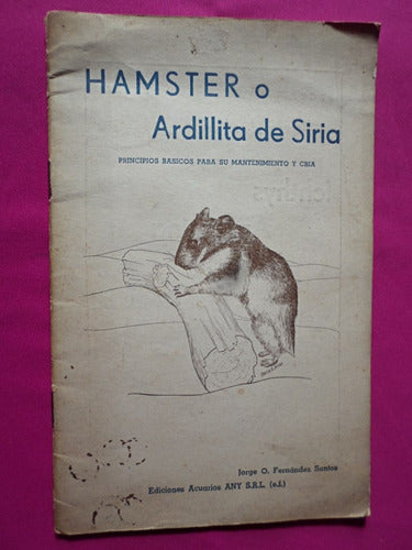 Hamster O Ardillita De Siria Principios Basicos Para Su Cria 0