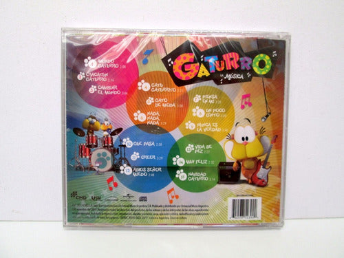 Gaturro La Musica CD - New Sealed Celofan 1