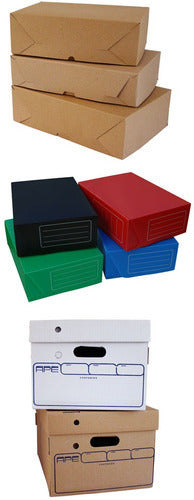 Copy Plus A4 Cardboard File Boxes (30x25x12) Pack of 25 5