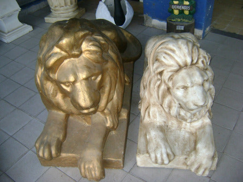 Leones De Cemento (Medianos) 2