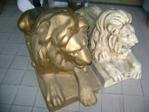 Leones De Cemento (Medianos) 3