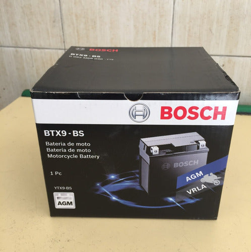 Bateria Sellada Gel Bosch Btx9   Motos Cod  Ytx9-bs 1