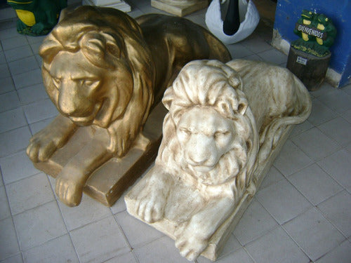 Leones De Cemento (Medianos) 4