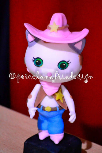 PorcelanaFriaDesign Callie Sheriff Porcelana Fria Personajes Disney Junior 3