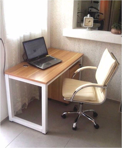 Generic Metal Base Desk with 25 mm MDF Top and Lockable Drawer 2