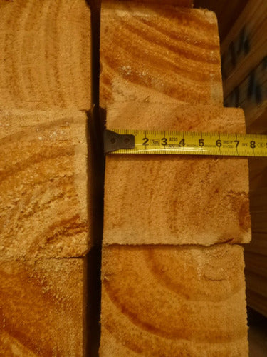 Alto Parana Tirante Puntal Pino Elliotis 3 X 3 X 3,05 Obra Encofrados 5