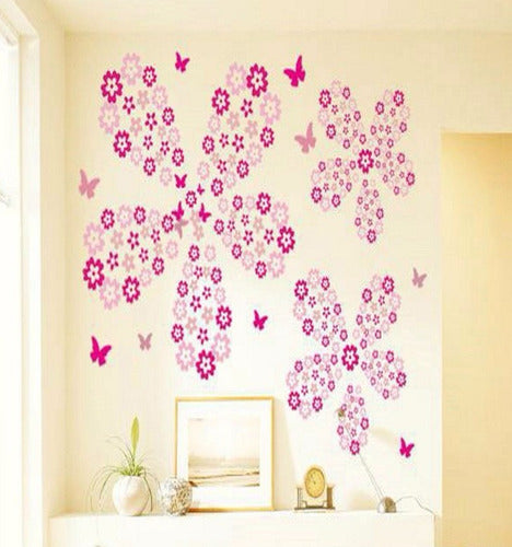 Vinilos GVS: Decorative Wall and Window Flowers Vinyls for Spring 6