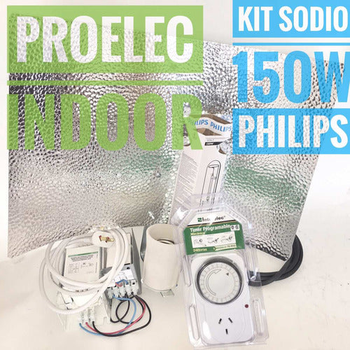 Kit Cultivo Sodio 150 Para Carpas Chicas Philps Proelec 2