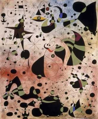 Joán Miró - Mujer Atormentada - 1938 - Lámina 45x30 Cm 0