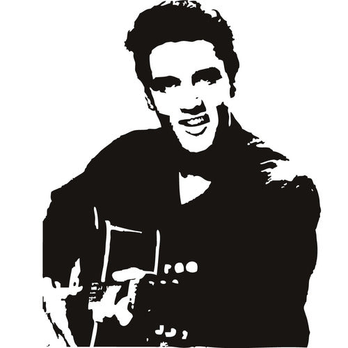 X3 Stencils Elvis Jhonny Cash Chuck Berry and Personalized 2