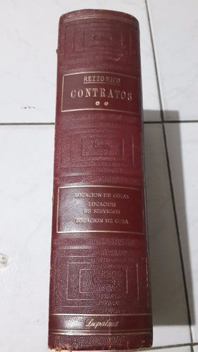 Contracts Volume 2 Rezzonico Antique - Contratos Tomo 2° Rezzonico Antiguo