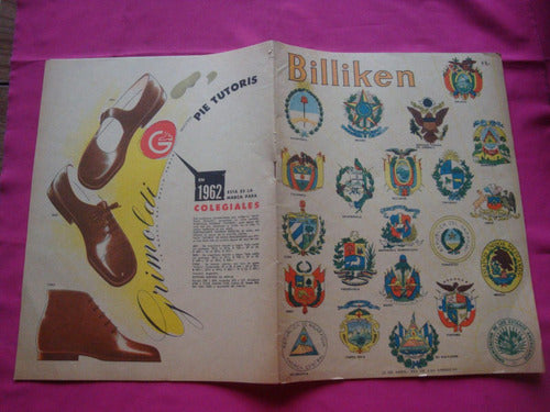 Revista Billiken N° 2204 Año 1962 Día De Las Americas C/post 4