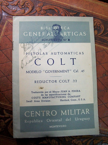 Librillo Sobre La Colt 45 Automatica 0