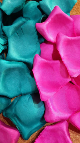 Silviamisflores 500 Fabric Rose Petals - Customized in Any Color 2