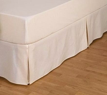 King Size Bed Skirt 2.00 x 2.00 Meters Toblanc + Various Colors 7