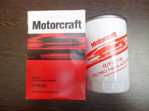 Motorcraft Oil Filter Ford Escort/Orion 1.6/1.8/2.0 Audi R/FL/18/ 1