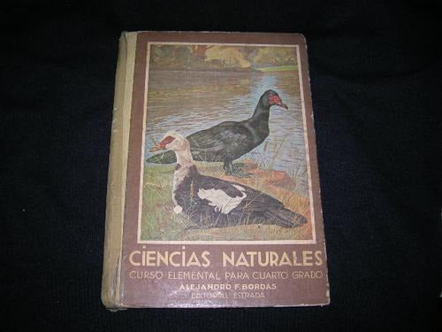 Alejandro F. Bordas  4to Ciencias Naturales 1946 Laminas 0