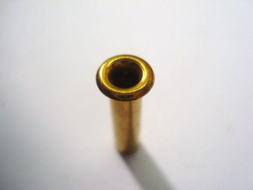 Remache De Bronce   2,5mm X 14  Mm Tubular 0