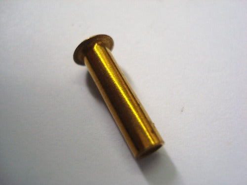 Remache De Bronce   2,5mm X 14  Mm Tubular 1