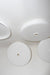 Lumipack Plastic Ceiling Canopy for Pendant Light - White or Black Pack of 50 3