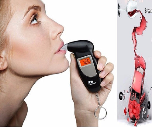 Generic Digital Portable Breathalyzer - Drive Safely 0