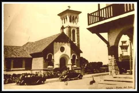 Punta Del Este Antigua - Iglesia - Lámina 45x30 Cm. 1