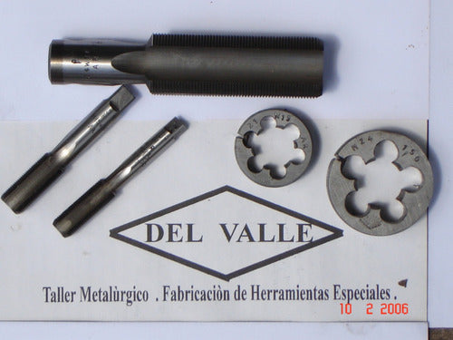 Metalùrgica Del Valle Macho Ø3/4w10 Izquierdo Acero Carbono 0