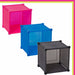 Metaltru Cubo Guarda Todo Plastico Colores 31x31x28 Cm Diseño Moderno 0