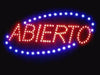 LED SING Cartel Led Bar Con Botella Abierto Cafe Pizza Rebajado X 10 2