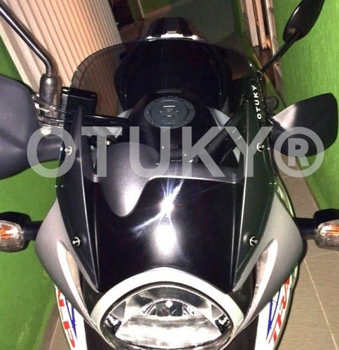 Bolha Transalp Xl 700v - Tamanho Original Preto 1