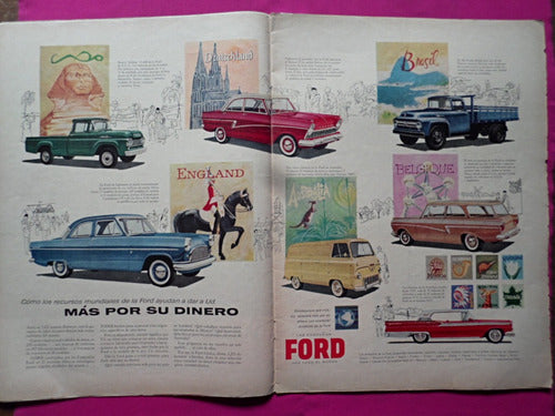 Revista Life Vol 13 N° 12 Publicidad De Ford Chevrolet 1959 3