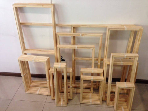 Custom Size Wooden Frames - ELEIA BASTIDORES | Pino Elliotis 5