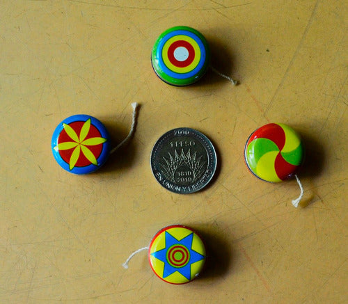 Mini Retro Yo-yos Japan - Lot of 4 2