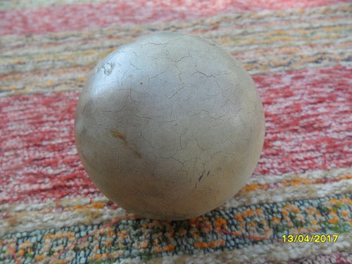 Antigua Bola De Billar En Noble Material 3