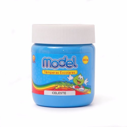 Model Tempera Washable Pot X 250gr Non-Toxic Celeste 0