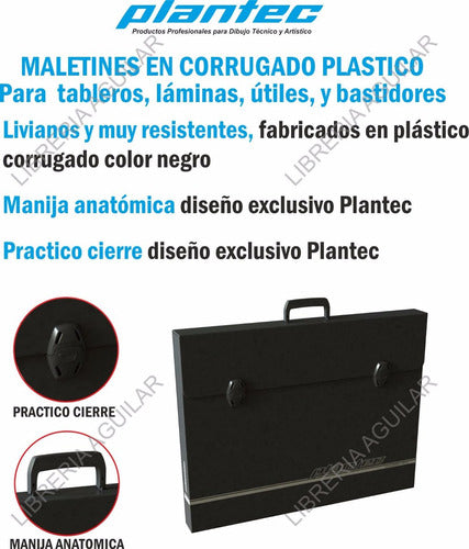 Plantec Carrying Case for Drawing Board 50x70 cm 2