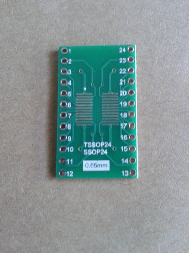 Adaptador Sop24 Dip24 Ssop24 Tssop Soic2 So24 1.27mm 0.65mm 3