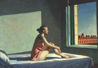 Edward Hopper - Sol De La Mañana - 1952 - Lámina 45x30 Cm 0