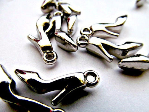 Shine Bijoux 50 Stiletto Shoe Charms for Quinceañera Parties 0