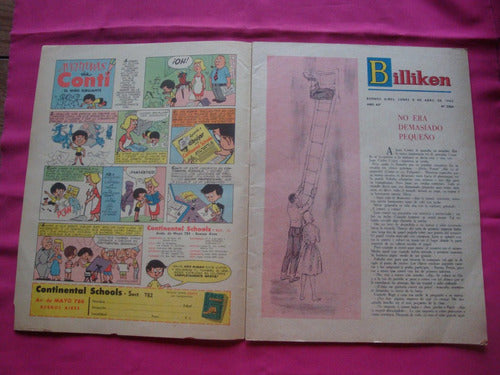 Revista Billiken N° 2204 Año 1962 Día De Las Americas C/post 2