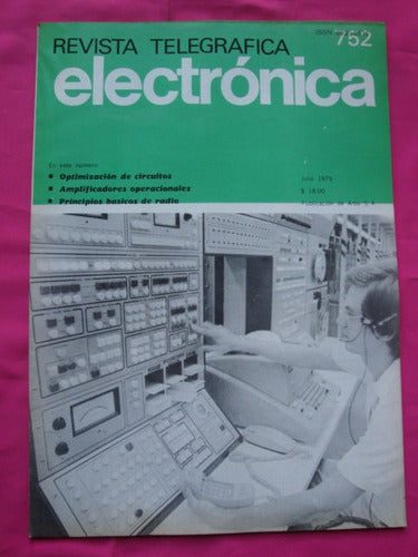 Revista Telegrafica Electronica N° 752 Año 1975 0