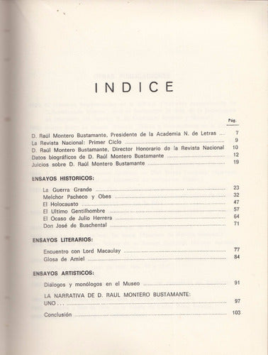 Raul Montero Bustamante Por Isabel Sesto Gilardoni 1987 1