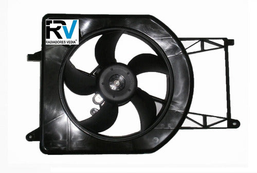 Electroventilador Fiat Palio Siena Idea Enganche Valeo C/a 2