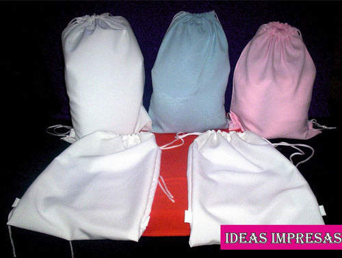 Set of 10 Sublimatable or Printable 30x40 Fabric Backpacks 4